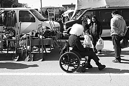 馬克斯韋爾街街市,芝加哥,街頭小販