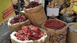 香料,辣椒,紅色