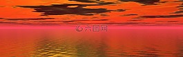 旗幟,標(biāo)題,日落