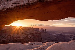 陽光,景觀,自然