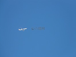 飛機,天空,飛