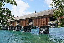 木橋,海關(guān)橋,桁架