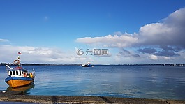 的calbuco,区域x,湖泊