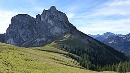 阿尔高,山,aggenstein