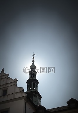 城市,pirna,大会堂