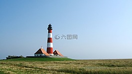 北海,灯塔,美国瓦茨