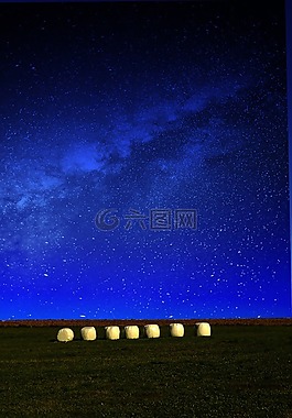 星星,天堂,場