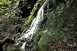 大瀑布,級聯(lián),溪