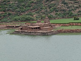 湖,agasthya湖,寺