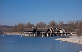 博登湖,uhldingen,棚屋