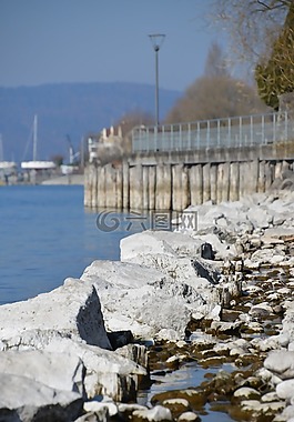 博登湖,水,海灘
