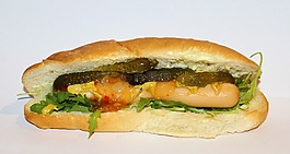 熱狗,香腸,黃瓜