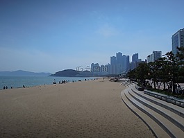 海,海云臺海水浴場,桑迪