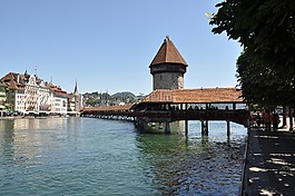 盧塞恩,教堂橋,瑞士