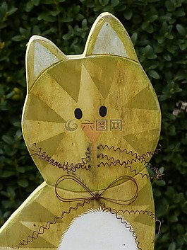 猫,木,数字