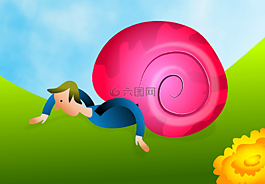 抽象,景觀,男