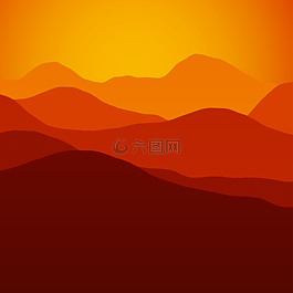 景觀,山,側(cè)影