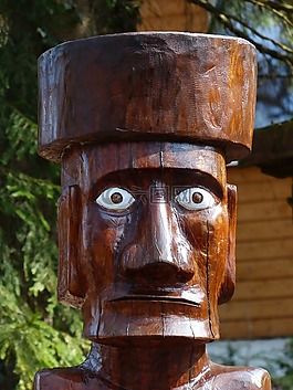holzfigur,雕刻,查看