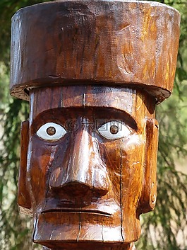 holzfigur,雕刻,查看
