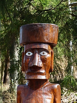holzfigur,雕刻,查看
