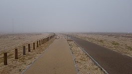 路徑,海灘,沙
