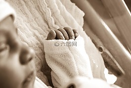 人的,嬰兒,新生兒
