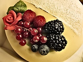 蛋糕,生日,水果蛋糕