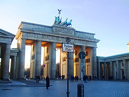 器brandenburguer,勃兰登堡门,柏林