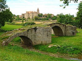 法國,宮,橋