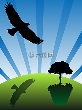 抽象,藝術(shù),鳥