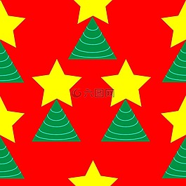 圣誕節(jié),樹,明星