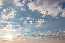陽光,日出,云