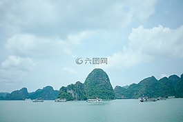 山,高原,云