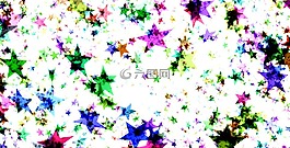 明星,抽象,來(lái)臨