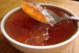 果醬,勺子,食品