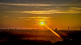 不来梅港,太阳,设置