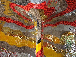 架構(gòu),鏡子,馬賽克