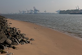 汉堡,易北河,易北河海滩