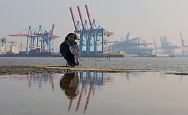 汉堡,易北河,易北河海滩