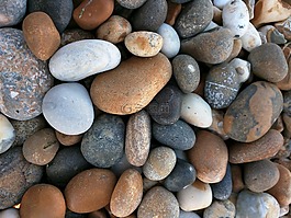 鵝卵石,海,海灘的石頭