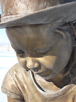 雕像,青銅,雕塑