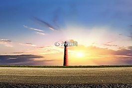 太陽(yáng),燈塔,荷蘭