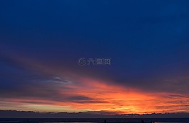 海灘,海,云