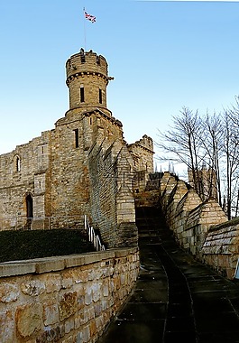 林肯城堡,城堡,石
