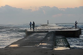 海,矶,日出