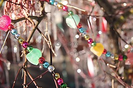 冬天,珠,diy