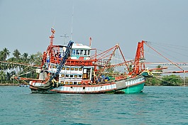 漁船,豐富多彩,海
