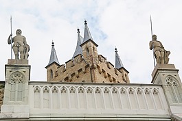 门塔,hohenzollern,城堡