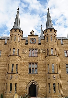 hohenzollern,城堡,堡壘