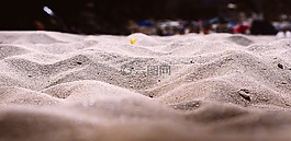 沙,特寫,海灘